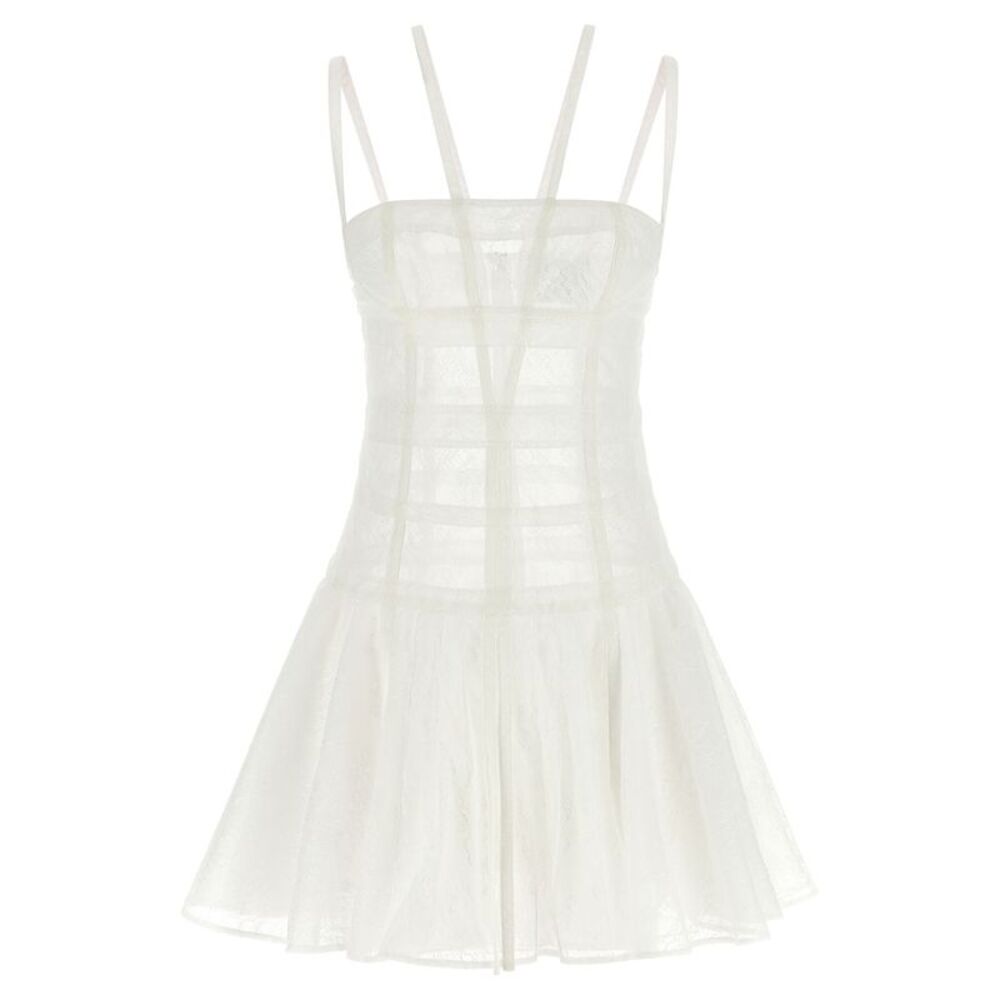 Giovanni Bedin White Polyamide Short Women's Dress
